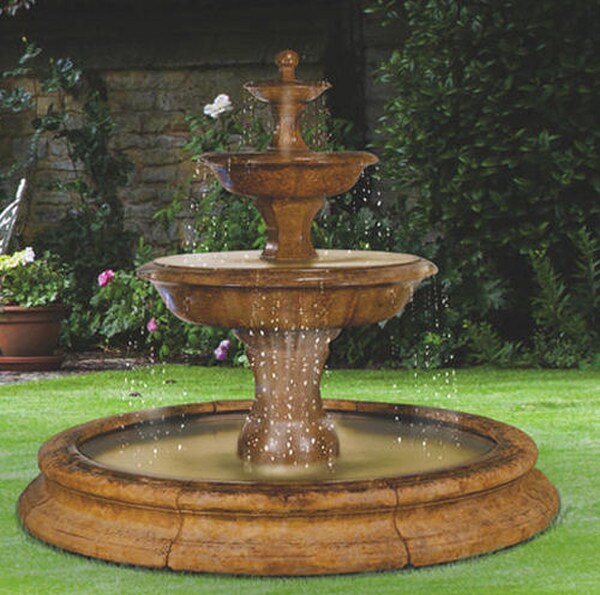 Grande Barrington Fountain In Toscana Pool Orginal